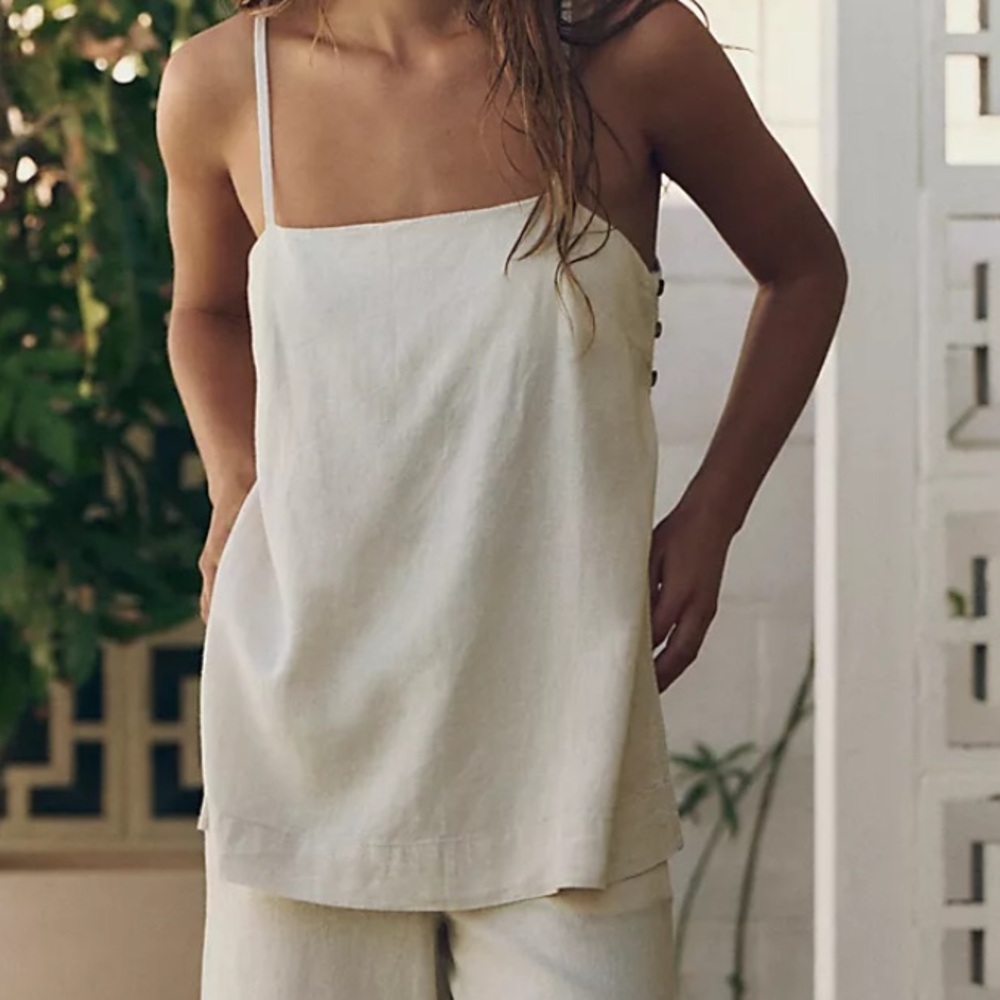 NWT Free People linen top